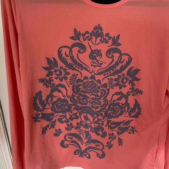 Coral Hiho Swim Shirt / Coverup / Rash Gaurd / Sun protection - Picture 5 of 6